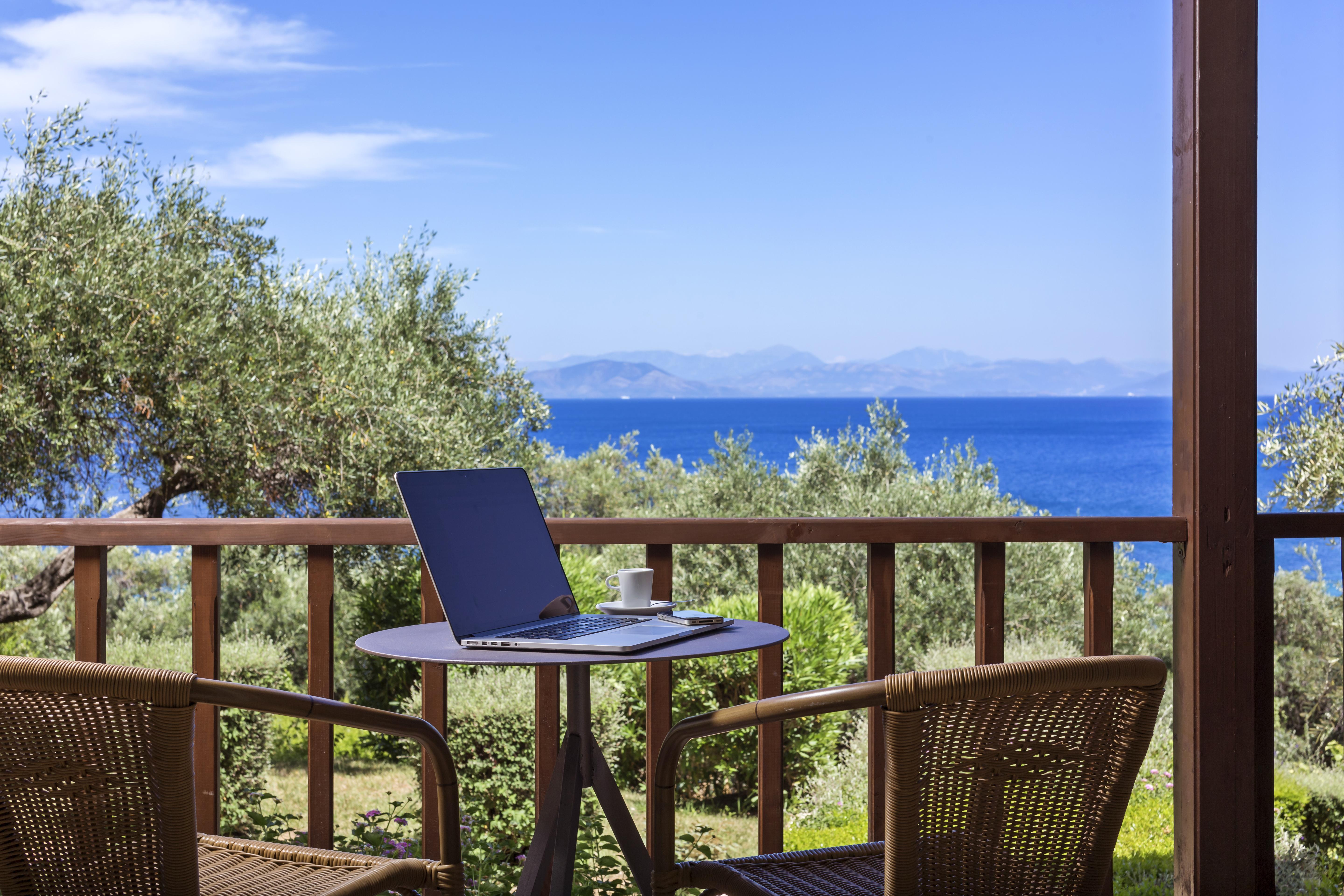 Aeolos Beach Resort Gastouri  エクステリア 写真