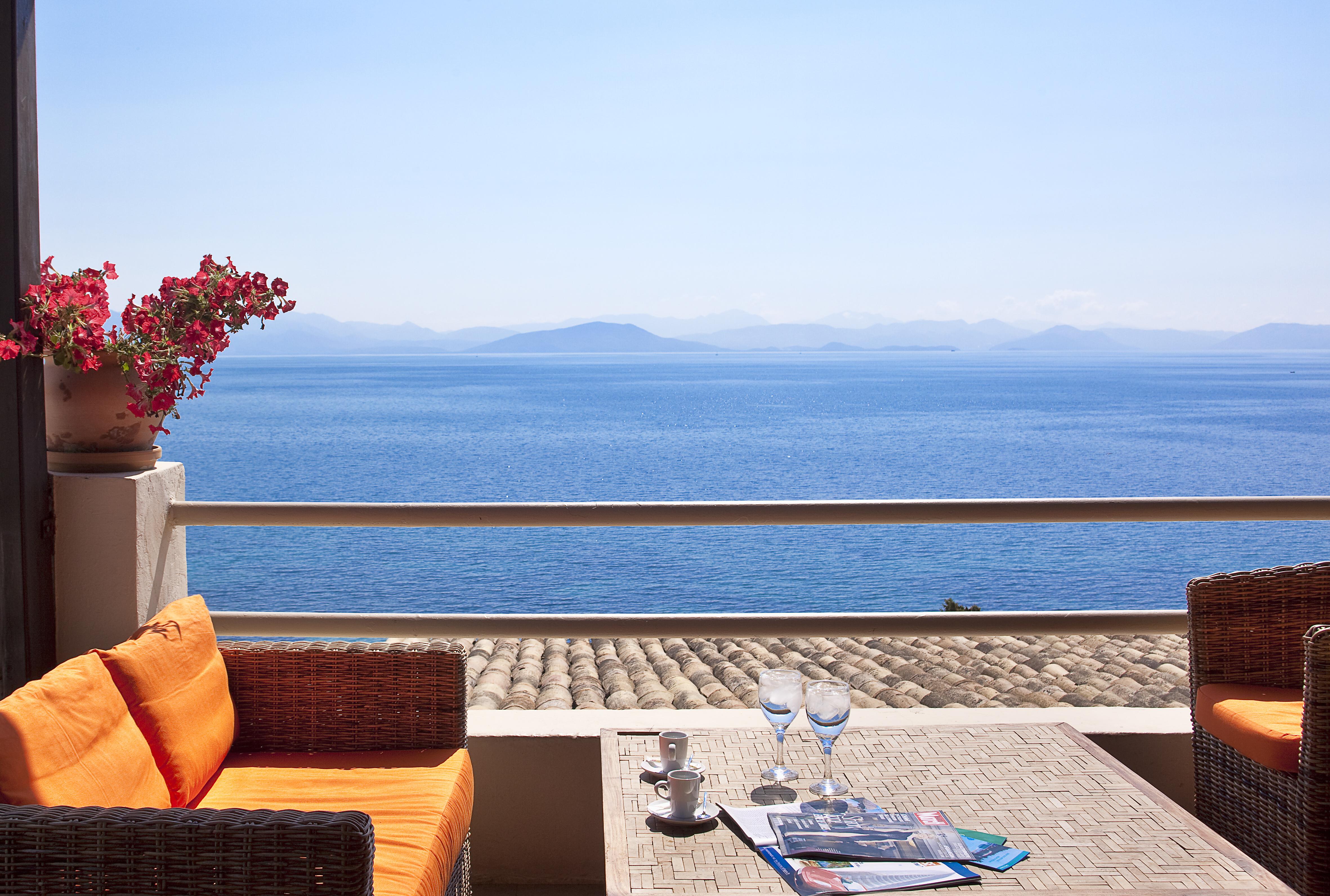 Aeolos Beach Resort Gastouri  エクステリア 写真