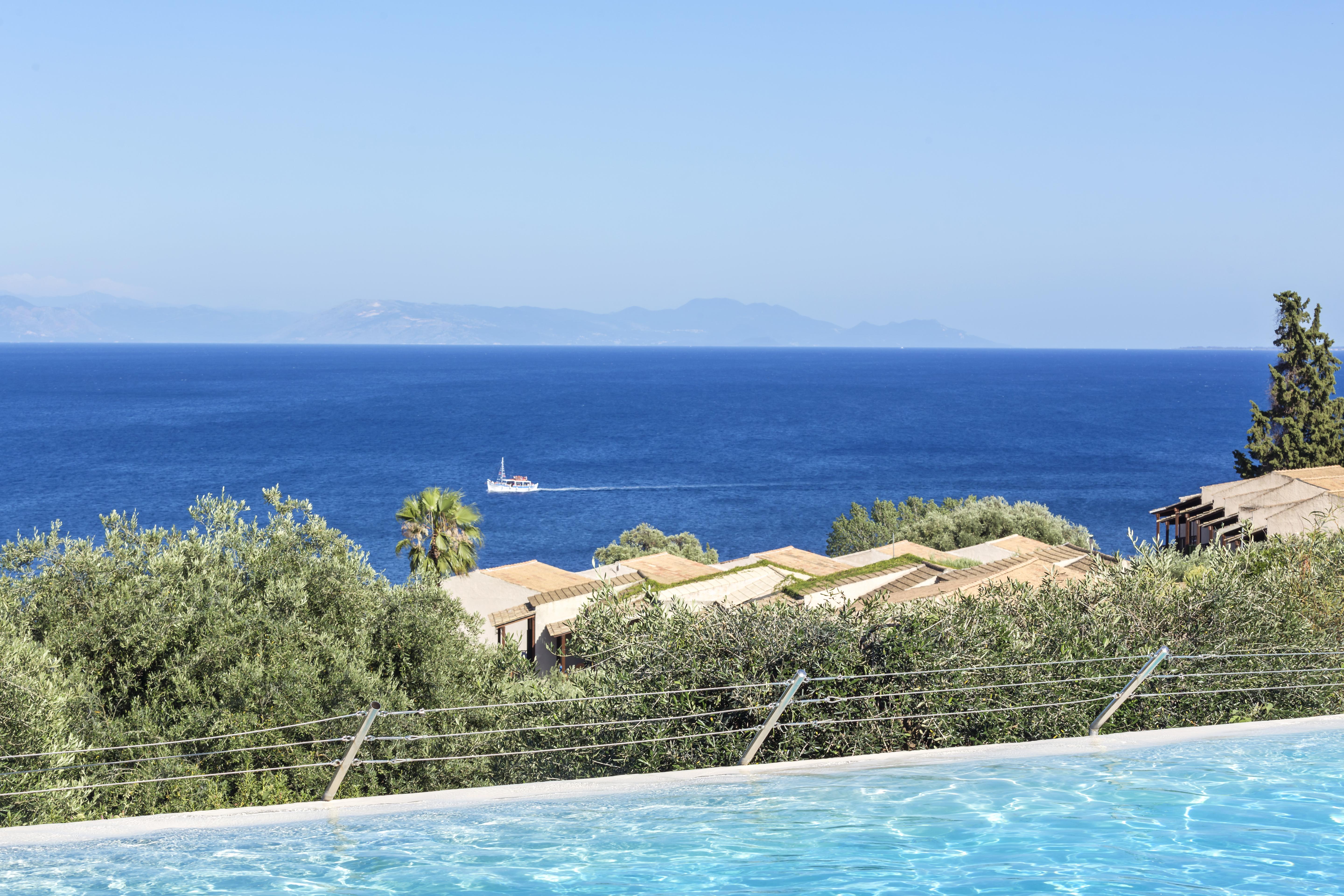 Aeolos Beach Resort Gastouri  エクステリア 写真
